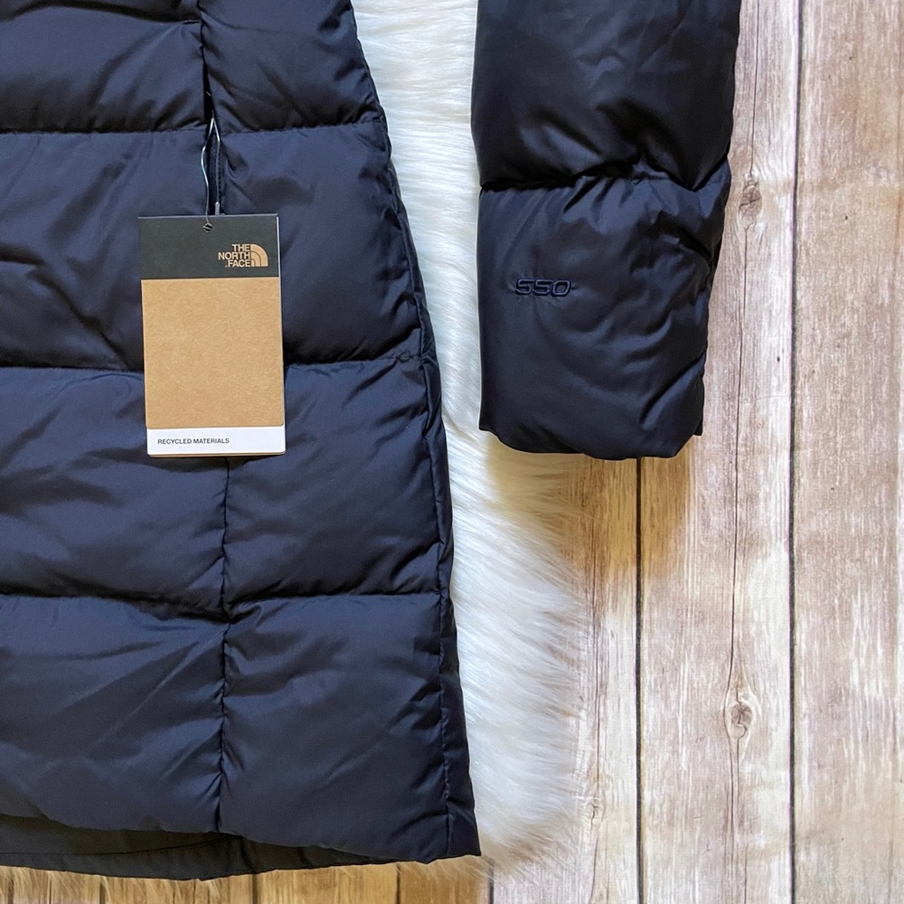 The North Face Women’s New Dealio Down Parka In Navy - Picture 5 of 10